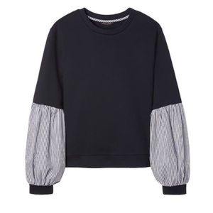 Banana Republic Balloon Sleeve Couture Sweatshirt